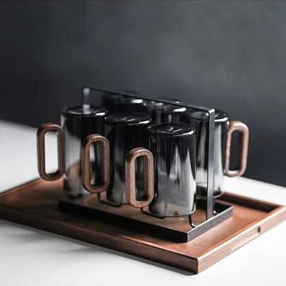 12OZ Borosilicate Glass Coffee Mug - Image 3