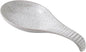 Ceramic Spoon Rest for Stove Top, 9 In, Large Spoon Holder for Kitchen Counter, Farmhouse Porcelain Utensil Rest for Thankgiving Christmas Gift, Dishwasher Safe, Heat-Resistant, Gray Pitting (1 PC)