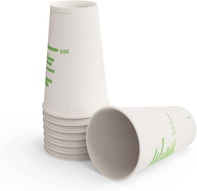 Perk Eco Compostable Paper Hot Cups, 16 Oz - Image 5
