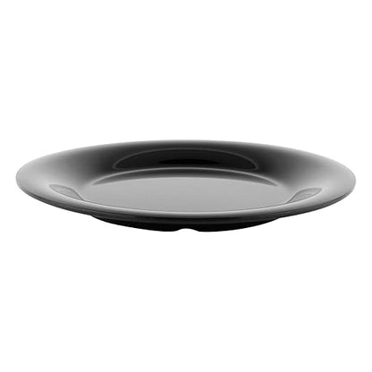G.E.T. 9" Heavy-Duty Wide Rim Melamine Dessert Plate (Set of 4)