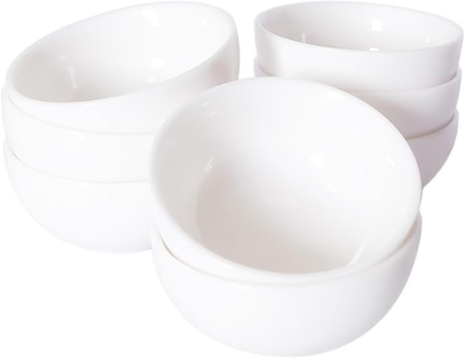 TeaCup 1.8 oz White Porcelain Gongfu Tea cups Ceramics Cups Small Cups Tiny by XusmyzmTea