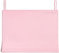 The Table Tyke Table Tyke Placemat XL Silicone Baby Placemat with Teething Edge Bumper - Waterproof Toddler Table Mat for Eating, BPA Free, Dishwasher Safe (Pink)