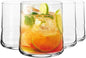 Krosno Whiskey Tumbler Glasses, 10.5 oz, by Krosno