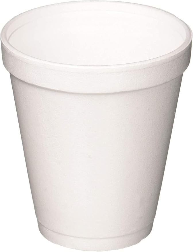 10OZ Foam Cups With Lids for Hot & Cold Drinks, USA-Made 100-Pack - Image 8