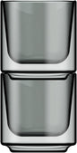 Terra Kaffe Fog Picco Espresso Glasses - 3 oz by TerraKaffe