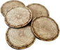 Pacific Northwest Mountains Wooden Coasters | Set of 5 | Topography Coasters Active (Red Oak)