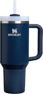 STANLEY Quencher H2.0 Flow State Tumbler, 40 oz, Dark Navy | Handle and Straw | by Unknown