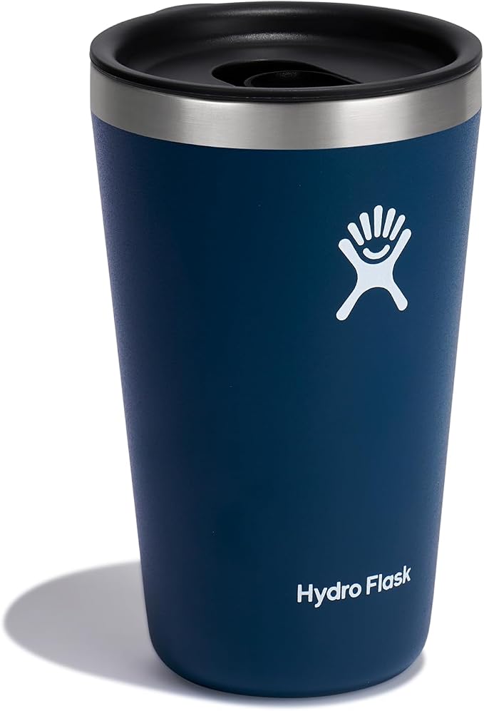 Hydro Flask Stainless Steel 16 OZ All Around Tumbler Indigo, Dishwasher Safe - Image 2