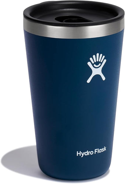 Hydro Flask Stainless Steel 16 OZ All Around Tumbler Indigo, Dishwasher Safe - Image 2