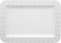 Party Essentials Deluxe Quality Hard Plastic 5 x 7-Inch Rectangular Appetizer by PartyEssentials