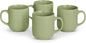 Amazon Basics Glazed Stoneware Coffee and Tea Mugs, Ceramic 4-Piece Set by AmazonBasics