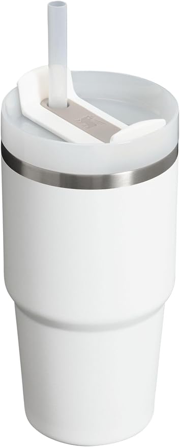 STANLEY Quencher H2.0 Flow State Tumbler, 20 oz, Frost | Straw and 3-Position - Image 2