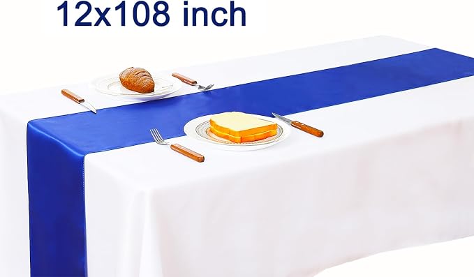 Royal Blue Table Runners 10 Pack - Image 4