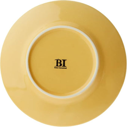 Boston International Embossed Stoneware Plate, 8-Inch Diameter - Image 3