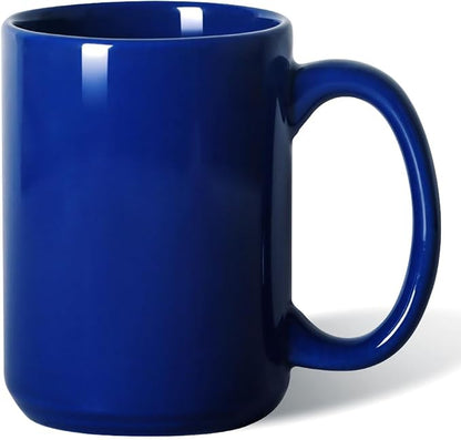 16 OZ Coffee Mug, Classic Blank Ceramic Cup by Smilatte