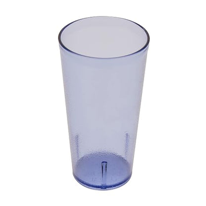 G.E.T. 6620-1-BL Heavy-Duty Plastic Restaurant Tumblers, 20 Ounce, Shatterproof by GET