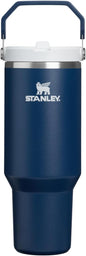 STANLEY IceFlow 2.0 Flip Straw Tumbler, 40 oz, Dark Navy | Easy Carry Handle | by Unknown