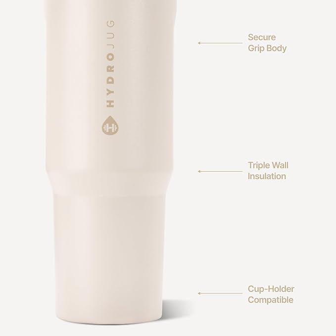 HydroJug Sport 40 oz Insulated Stainless Steel Water Bottle - Image 3