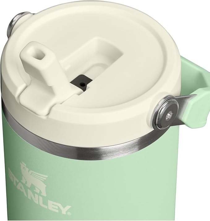 STANLEY IceFlow 2.0 Flip Straw Tumbler, 30 oz, Pistachio | Easy Carry Handle | - Image 2