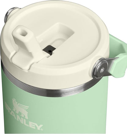 STANLEY IceFlow 2.0 Flip Straw Tumbler, 30 oz, Pistachio | Easy Carry Handle | - Image 2