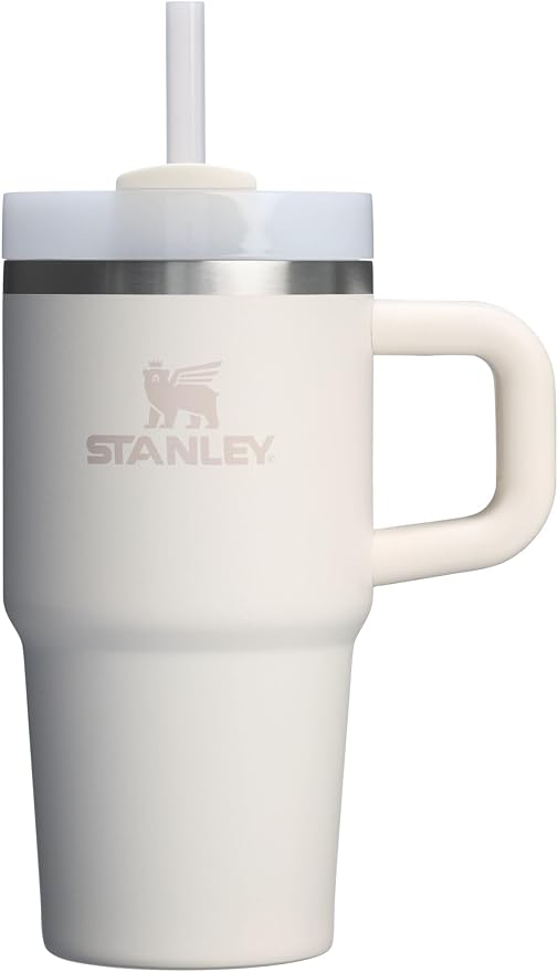 STANLEY Quencher H2.0 Flow State Tumbler, 20 oz, Cream 2.0 by Unknown
