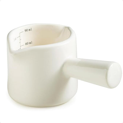 Ceramic Espresso Cup, Espresso Measuring Cup Espresso Shot Cups 3 OZ | Espresso by YHOSSEUN