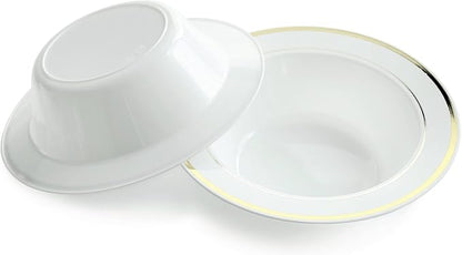" OCCASIONS " 40 Piece Plates Pack, Heavyweight Disposable Wedding Party by OCCASIONSFINESTPLASTICTABLEWARE