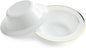 " OCCASIONS " 40 Piece Plates Pack, Heavyweight Disposable Wedding Party by OCCASIONSFINESTPLASTICTABLEWARE