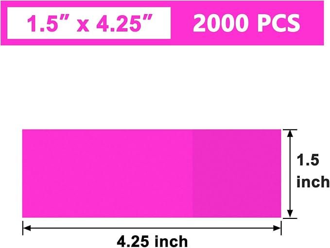 Self-Adhesive Napkin Bands, Hot Pink | Wrap silverware & napkins, elegant table - Image 2