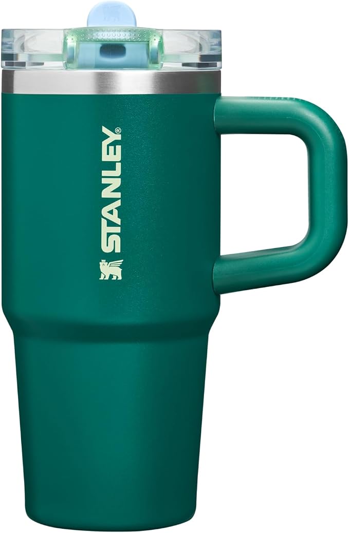 STANLEY Quencher ProTour Flipstraw Tumbler, 14 oz, Emerald Honeydew | Built-In by Unknown
