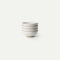 MORA Small Bowls Set of 4, 16oz Ceramic Pottery Dessert Bowls - Microwave, Oven and Dishwasher Safe - Oat