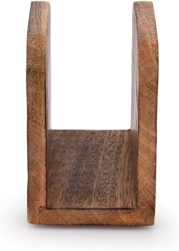 Burning Finish Mango Wood Napkin Holders - Image 3