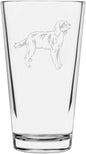 Briquet Griffon Vendeen Custom Personalized Dog Themed Etched All Purpose 16oz Pint Glass