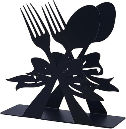 CRASPIRE Tableware Standing Napkin Holder Black Napkins Dispenser Metal Paper - Image 7