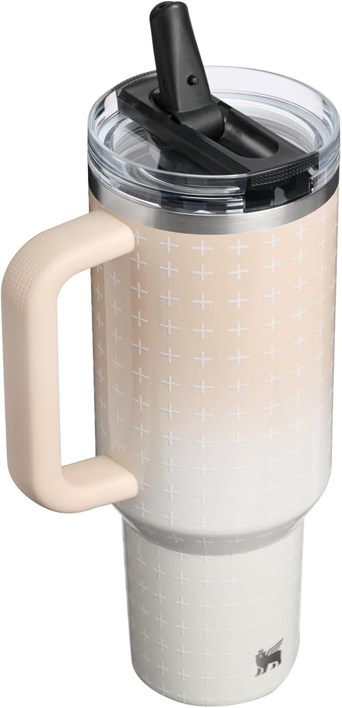 STANLEY Quencher ProTour Flipstraw Tumbler, 40 oz, Champagne Plus | Built-In - Image 3