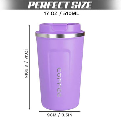 SPLMIFA Travel coffee mugs leak-proof, reusable coffee cup - Image 4