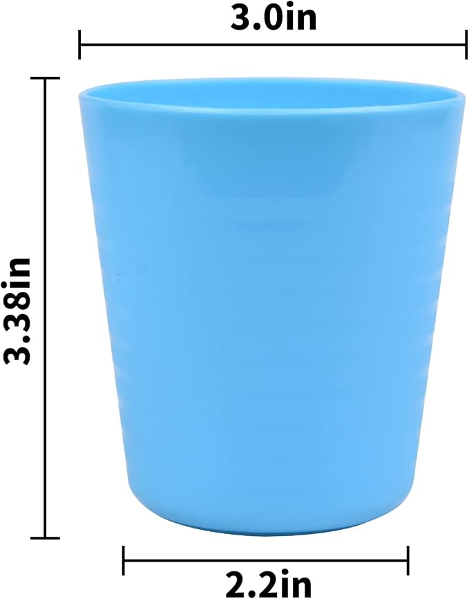 fulong Eco-friendly Unbreakable BPA Free Dishwasher Safe Plastic Drinking Cups - Image 3