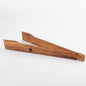 Super Slim Spring Salad Tongs: Teak Wood Salad Hand Server 0.1" x 0.1" x 12" by SiamMandalay