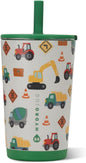 HydroJug Everyday Tumbler 14 oz Ceramic-Lined Straw Cup, Under Construction | by Hydrojug