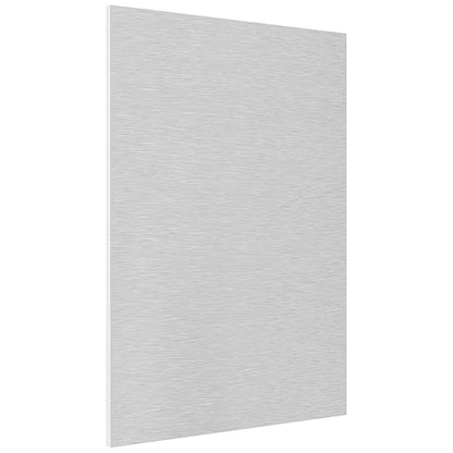 6061 T651 Aluminum Sheet Metal 8" x 12" x 1/4"(6MM) Flat Plain Thick Aluminum Plate Covered with Protective Film, 6MM Heat Treatable Rectangle Aluminum Metal Plate for Crafting, Industrial