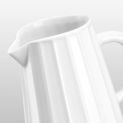 Gurygo Wave Shaped 2 Pack 5 Oz Classic White Creamer - Image 3