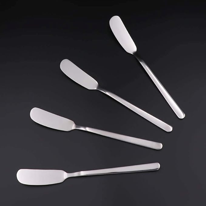 Cheese Spreaders, Stainless Steel Classic Spreader Knife Set - Image 4