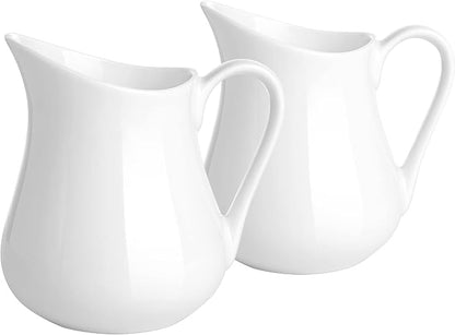 Gurygo 2 Pack 16 Oz Classic White Creamer by FocusonHomeKitchen