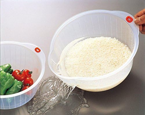 Inomata.0800 Japanese Vegetable Fruit Rice Acrylic Wash Bowl - Image 4