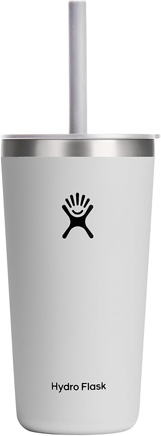 20 OZ All Around Tumbler Straw LID White - Image 5