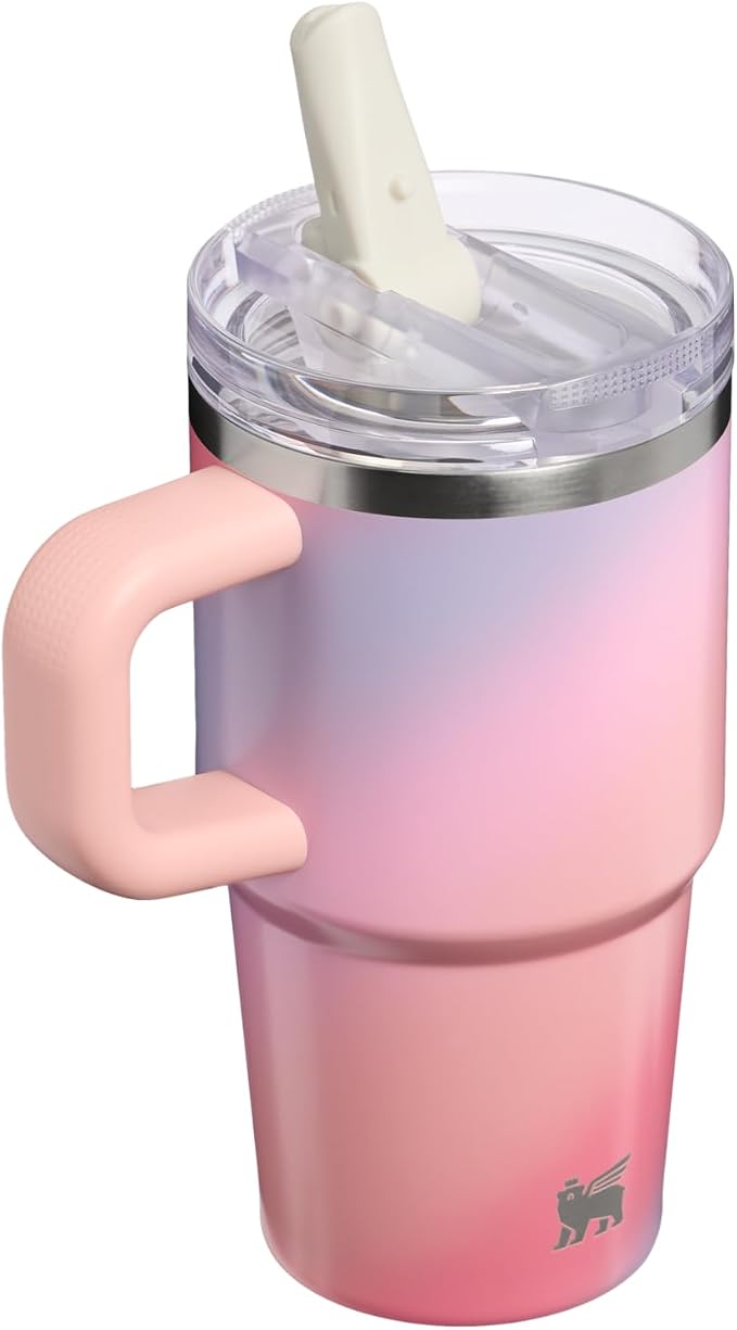 STANLEY Quencher ProTour Flipstraw Tumbler, 20 oz, Sunset Spiral | Built-In - Image 3