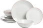 10 Strawberry Street Coupe Double Line 12 Pc, Misty Rose, SM-1200-CP-P by 10StrawberryStreet