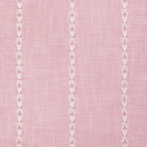 Braided Farmhouse Table Runner, Braided Pink 13x108 Inch, Cotton Linen Table - Image 6