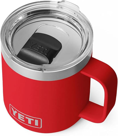 YETI Rambler 10 oz Ceramic Lined Stackable Mug, Vacuum Insulated, Stainless by YETI