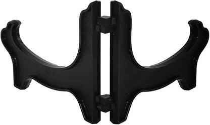 Artliving Display Stand Easel Bowl Stand for Display Large Deep Bowls, Platters and Deep Dishes Black.